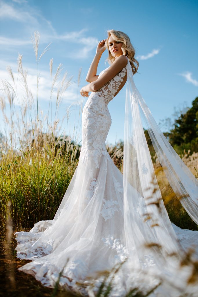 Robe de mariée sirène morphologie en X
