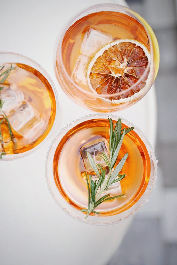 Spritz idées de cocktails pour le vin d'honneur